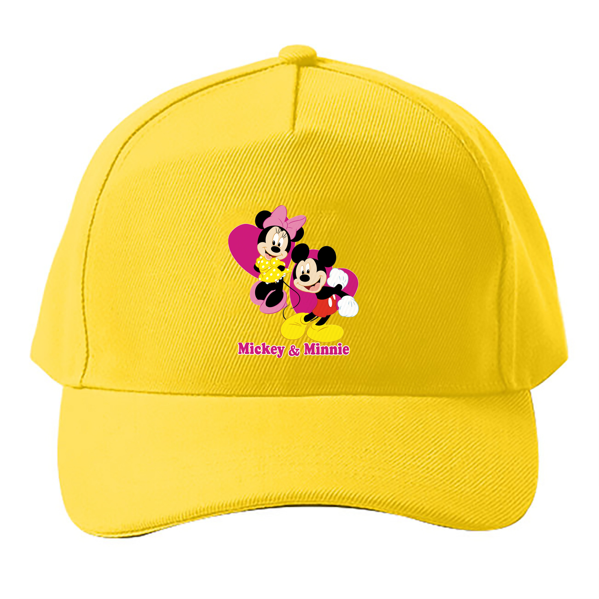 （画像用） ミッキーマウス Mickey Mouse ベースボールキャップ 綿100％ 男女兼用 帽子 スポーツ